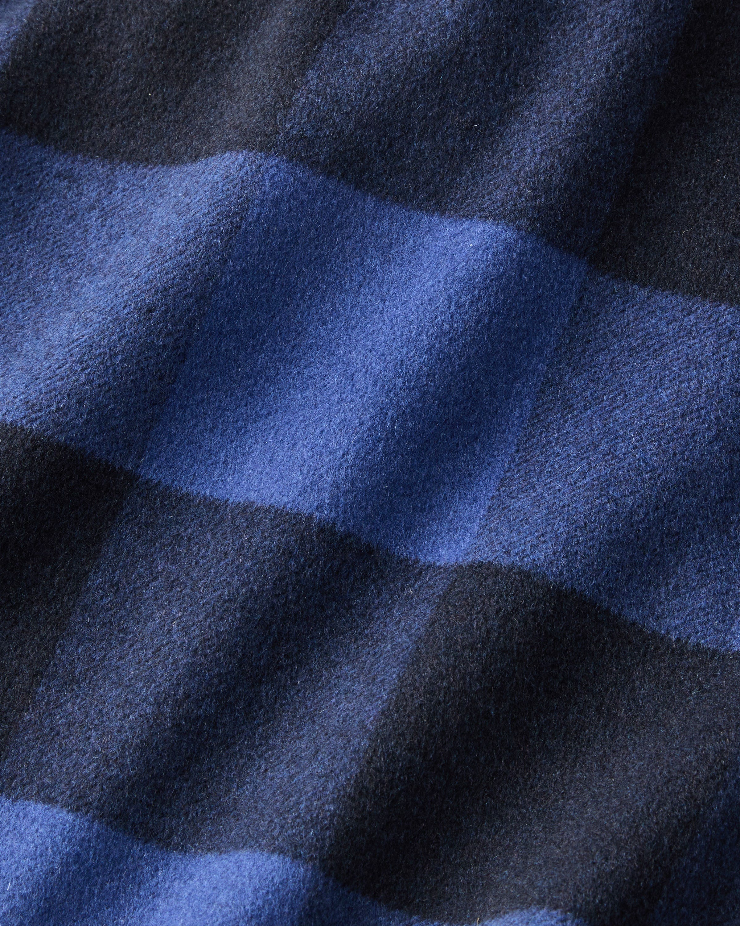 Buffalo Check Wool-Cashmere Short Jacket