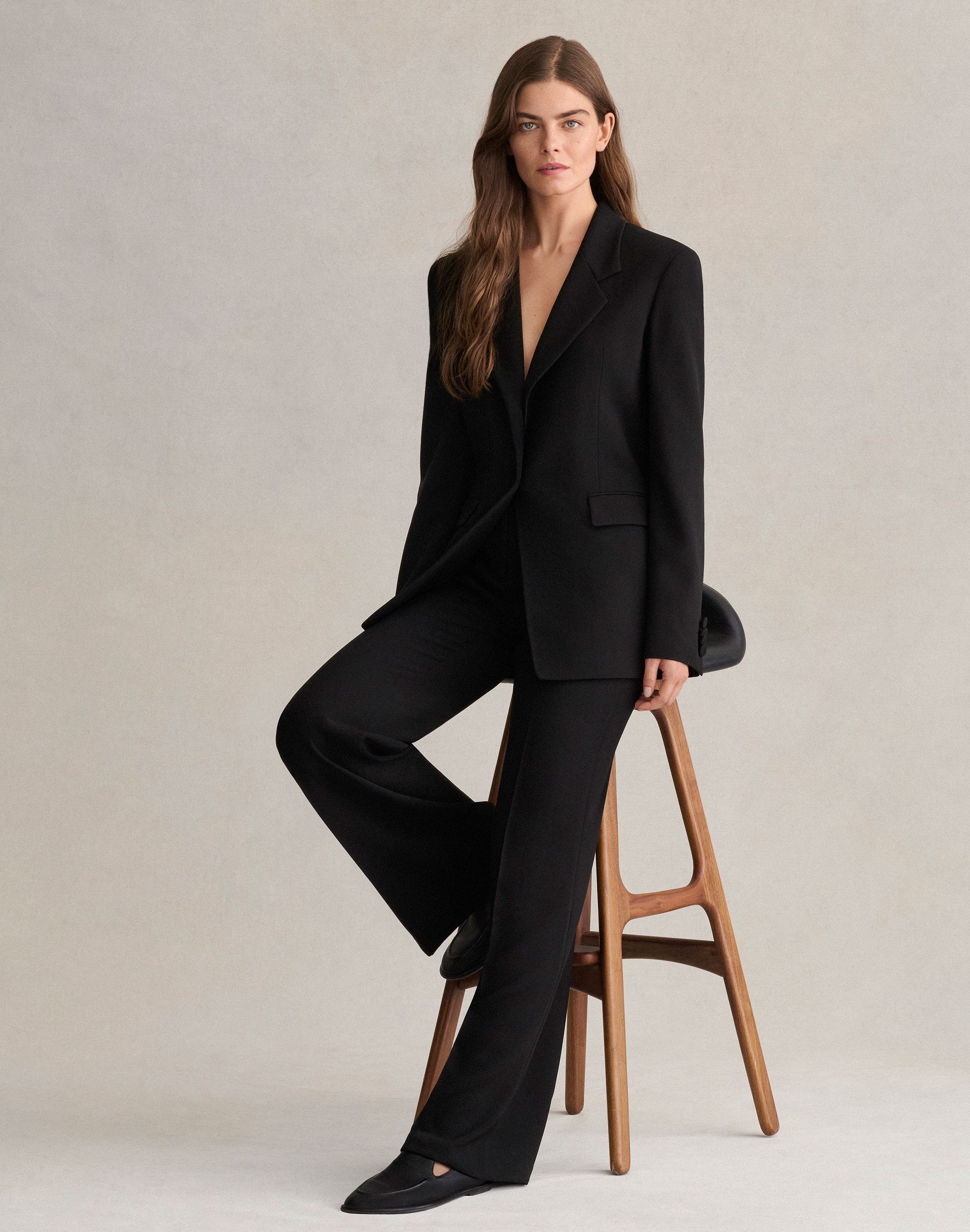 Petite Responsible Finesse Crepe Three Pocket Blazer