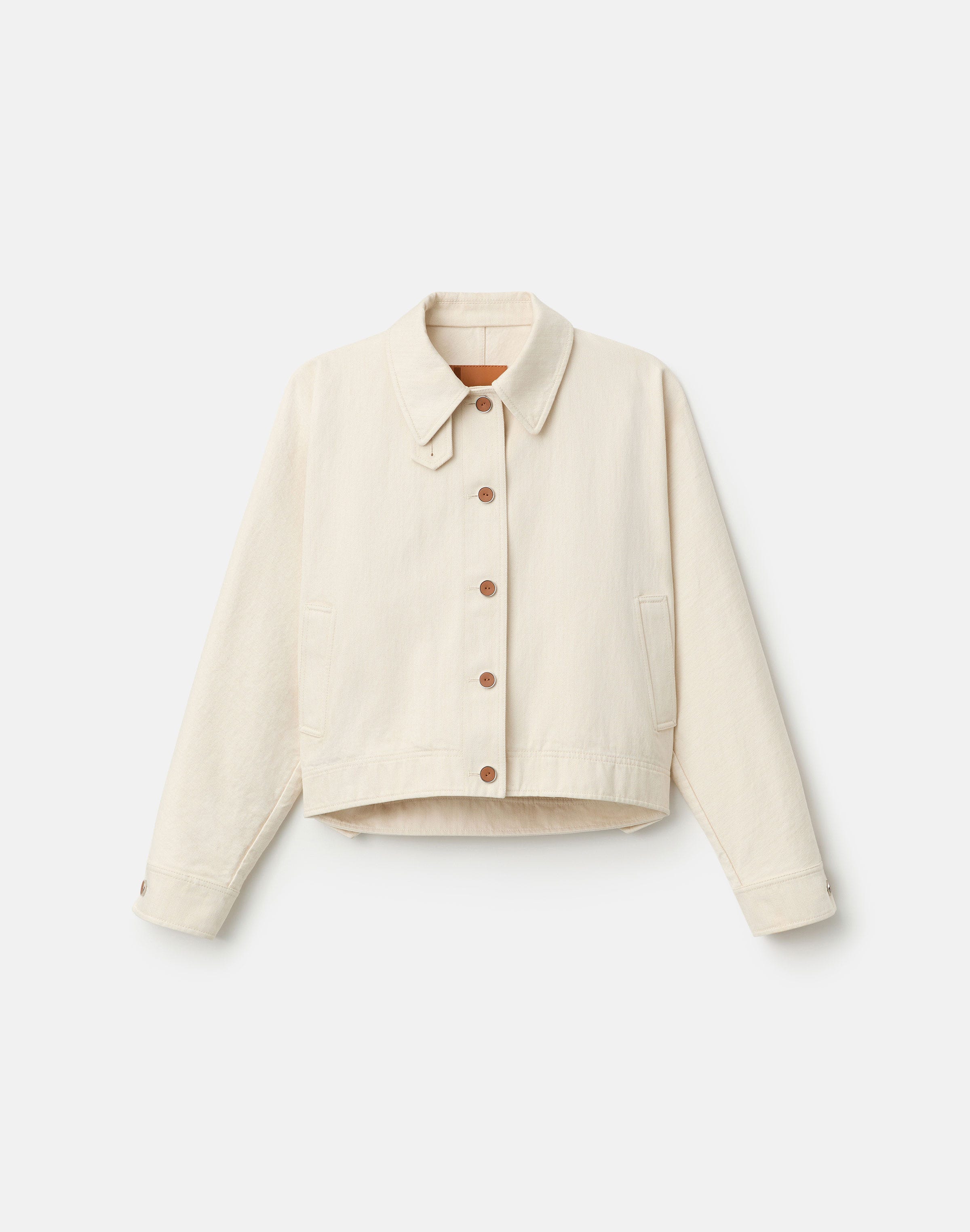L148 Denim Tab Collar Jacket