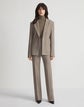 Responsible Wool Stretch Twill Fitted Blazer