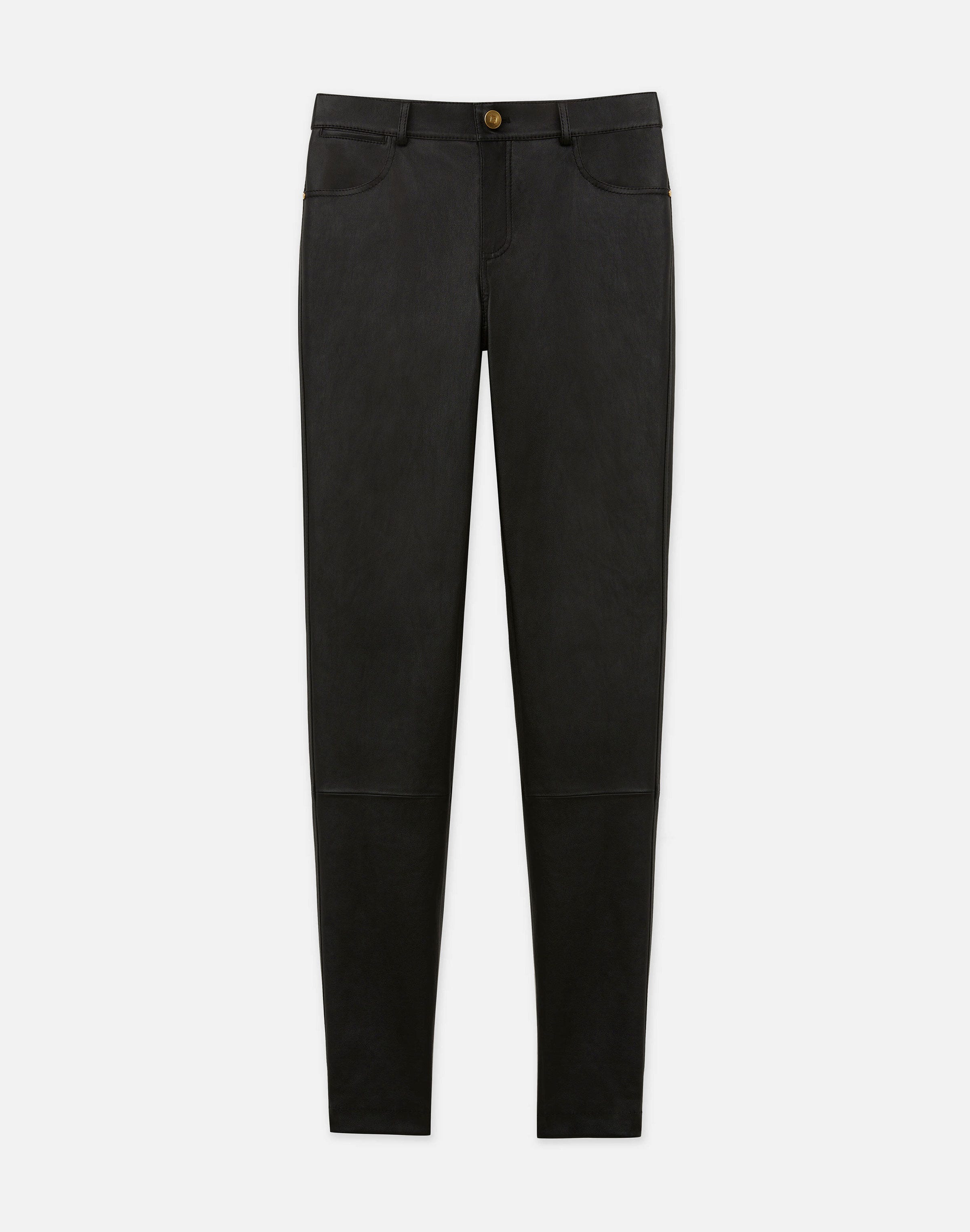 Silky Stretch Nappa Leather Mercer Pant