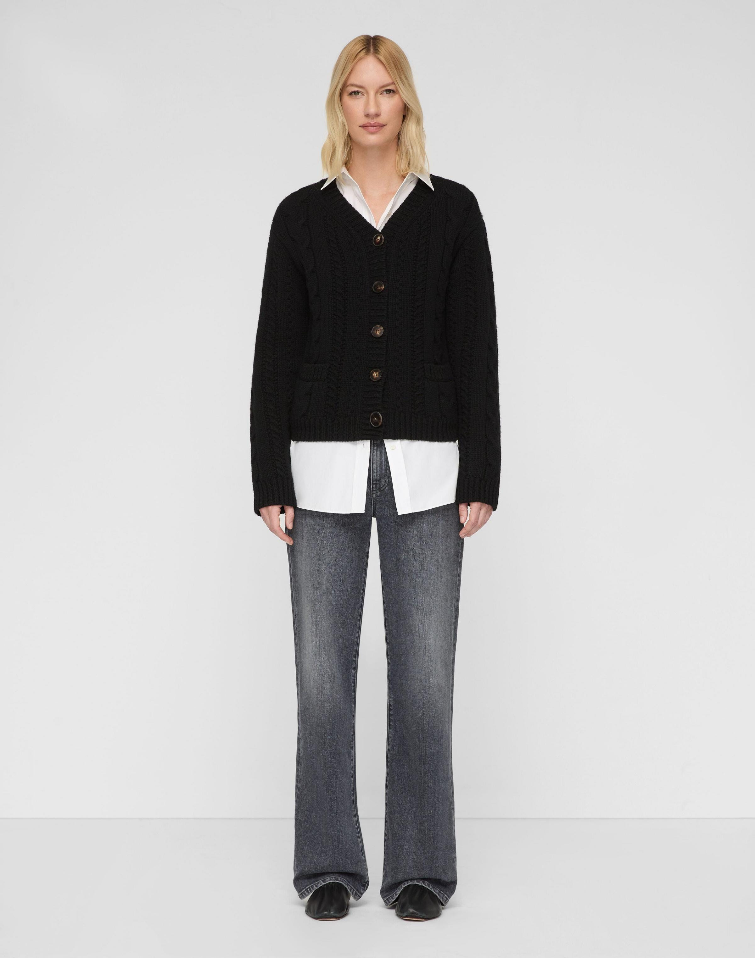L148 Denim Wyckoff Wide Leg Jean