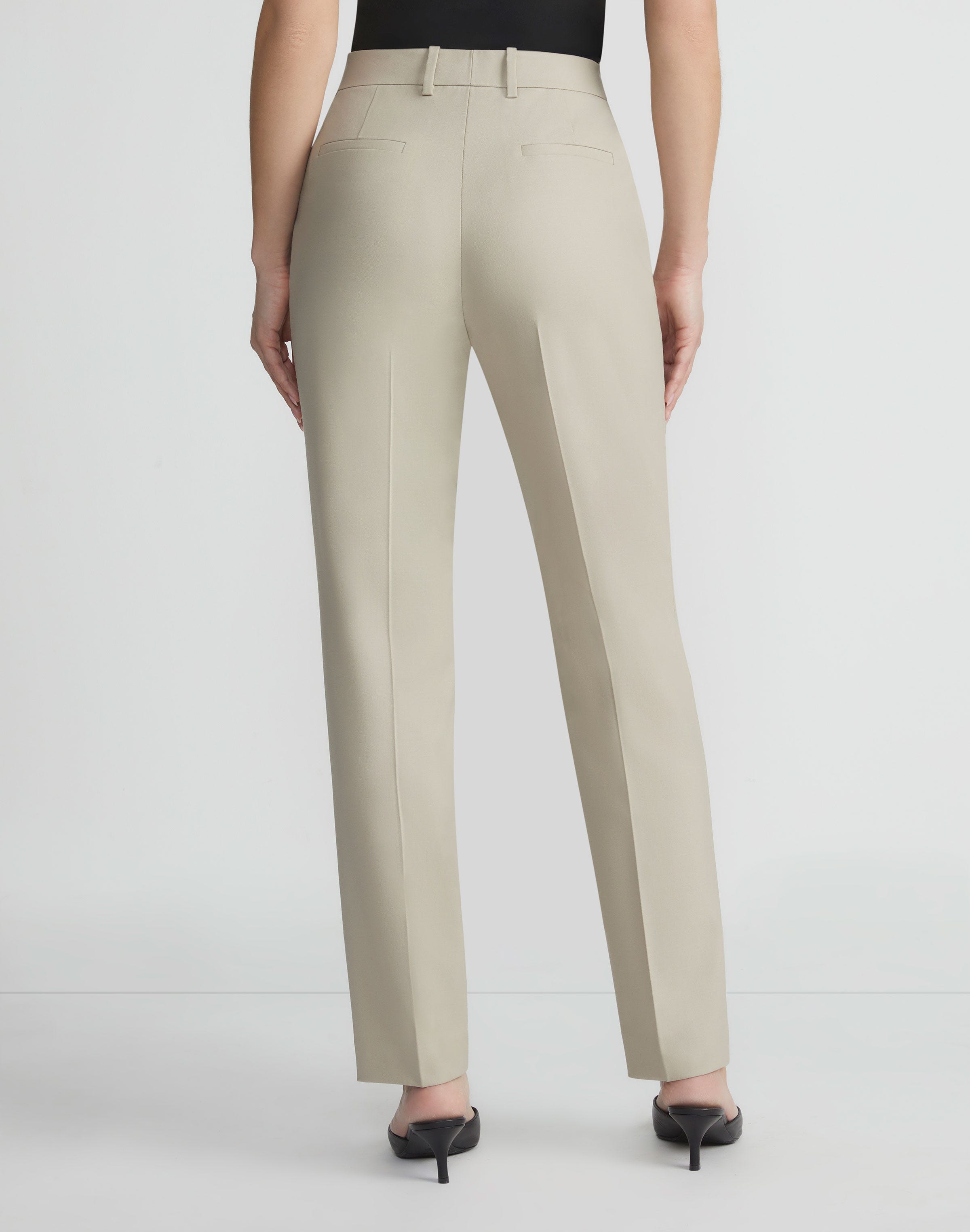 Petite Responsible Stretch Wool Clinton Ankle Pant