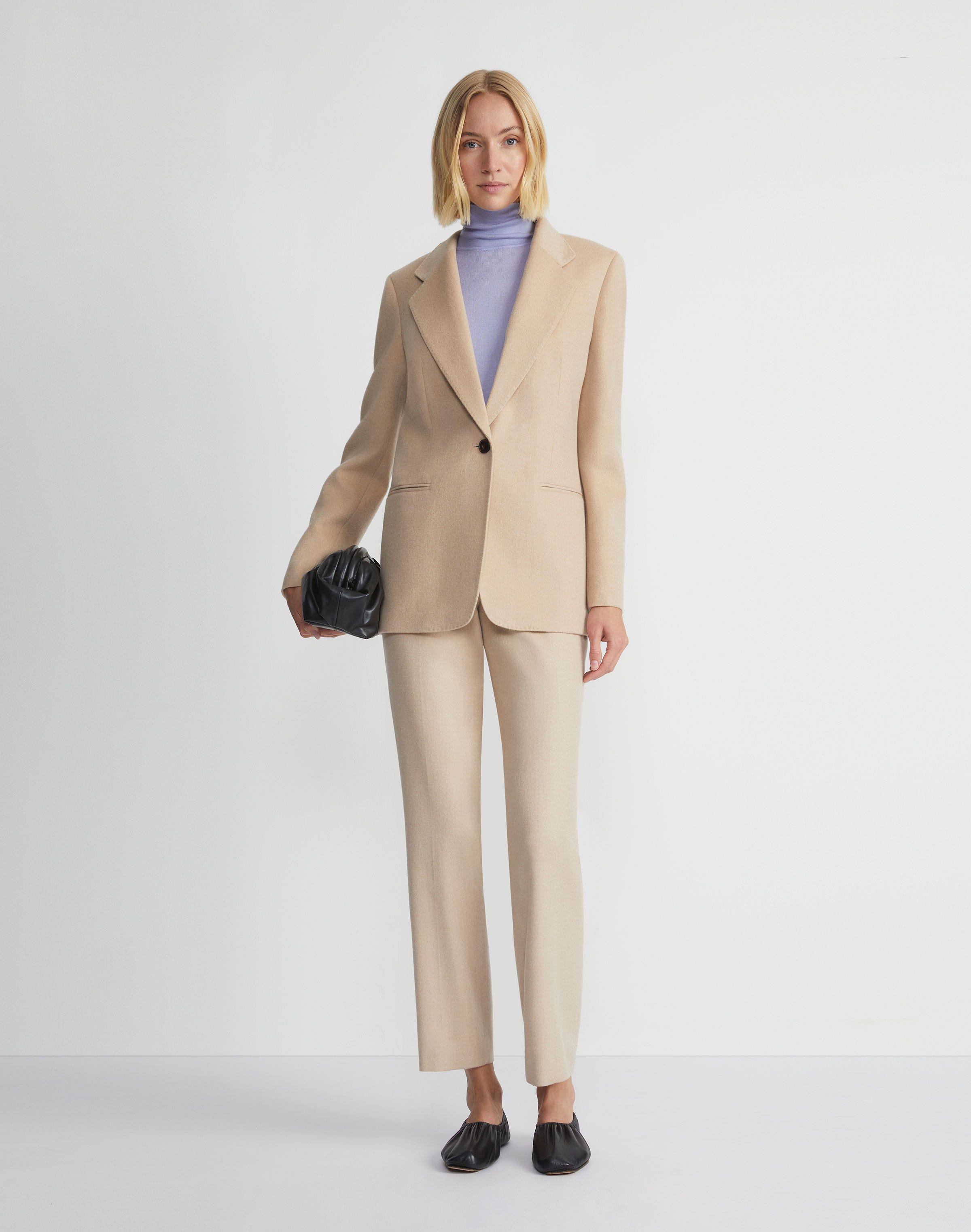 Camel Hair Clinton Ankle Pant