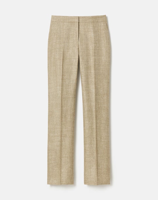 Marled Panama Weave Gates Pant