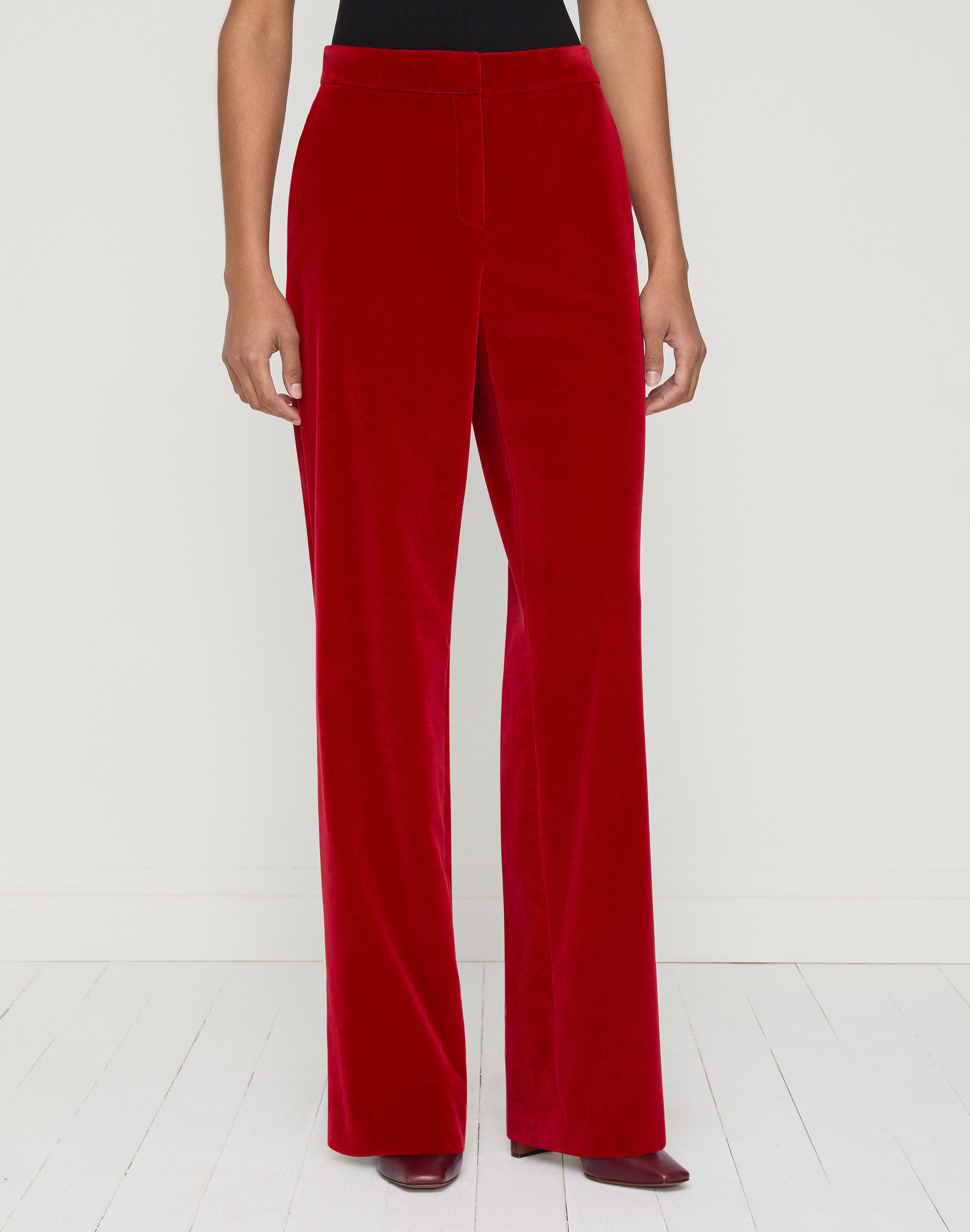 Plus-Size Velvet Gates Pant