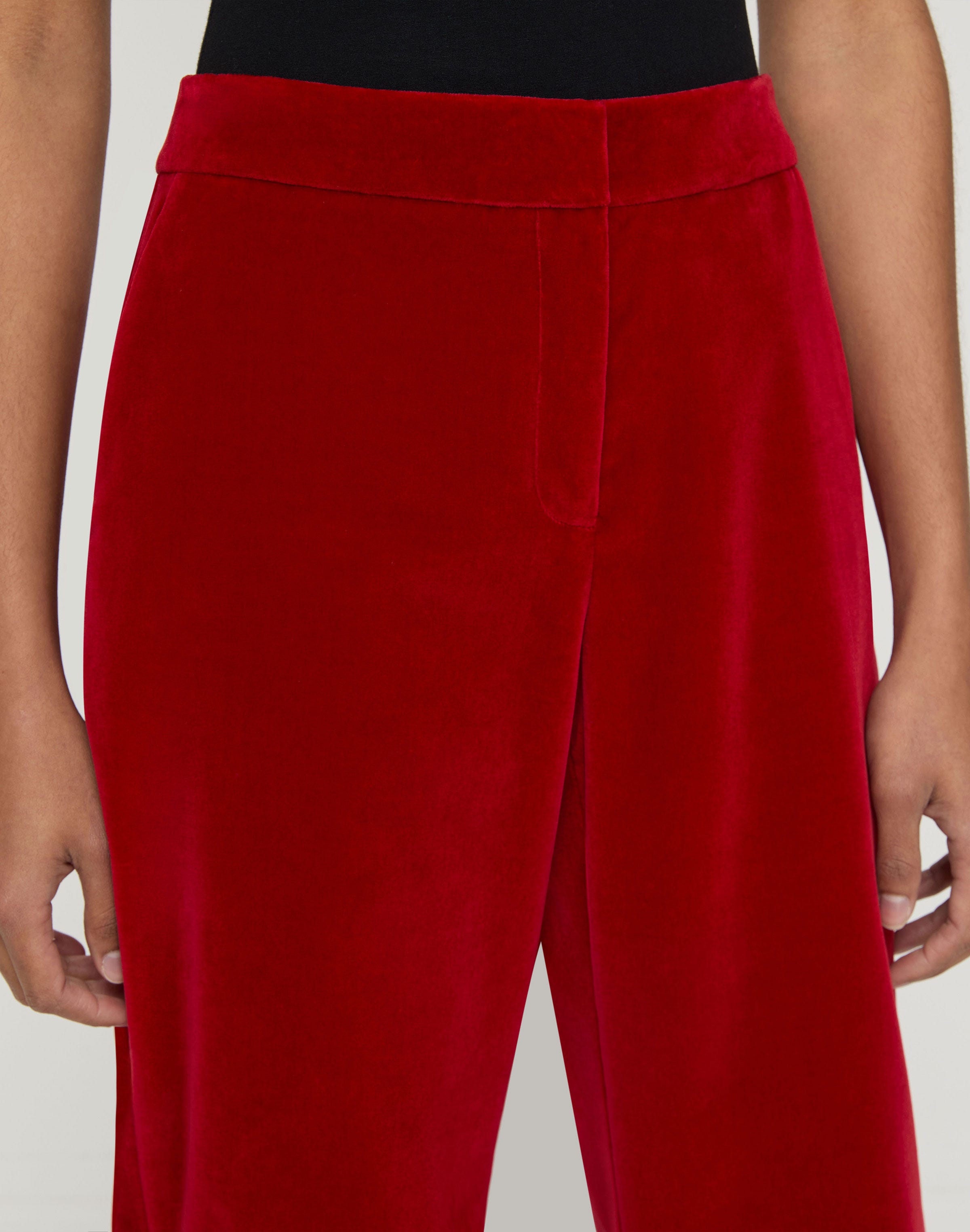 Plus-Size Velvet Gates Pant