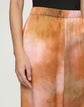 Pastel Print Silk Satin Riverside Pant