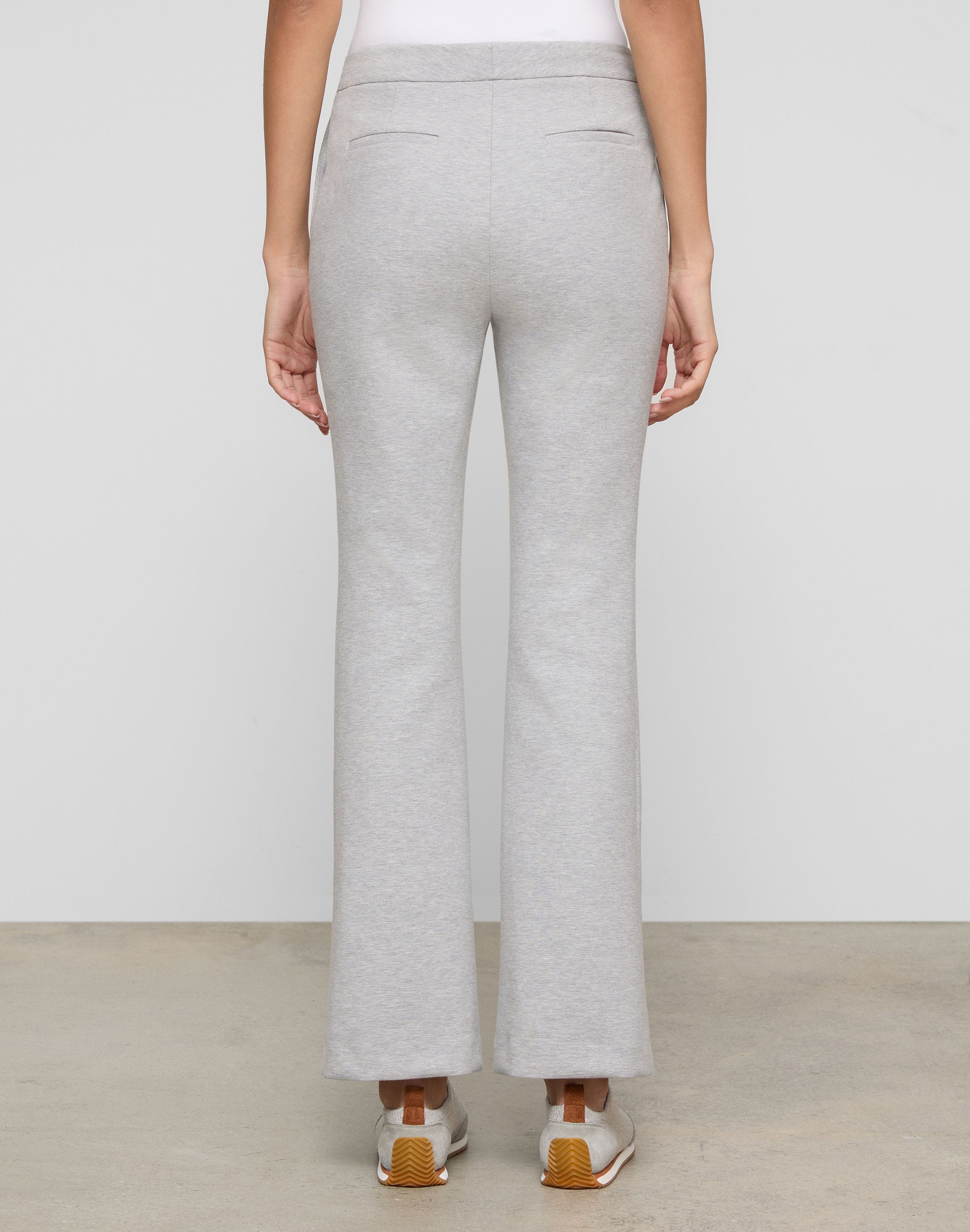 Scuba Mélange Gates Flared Ankle Pant