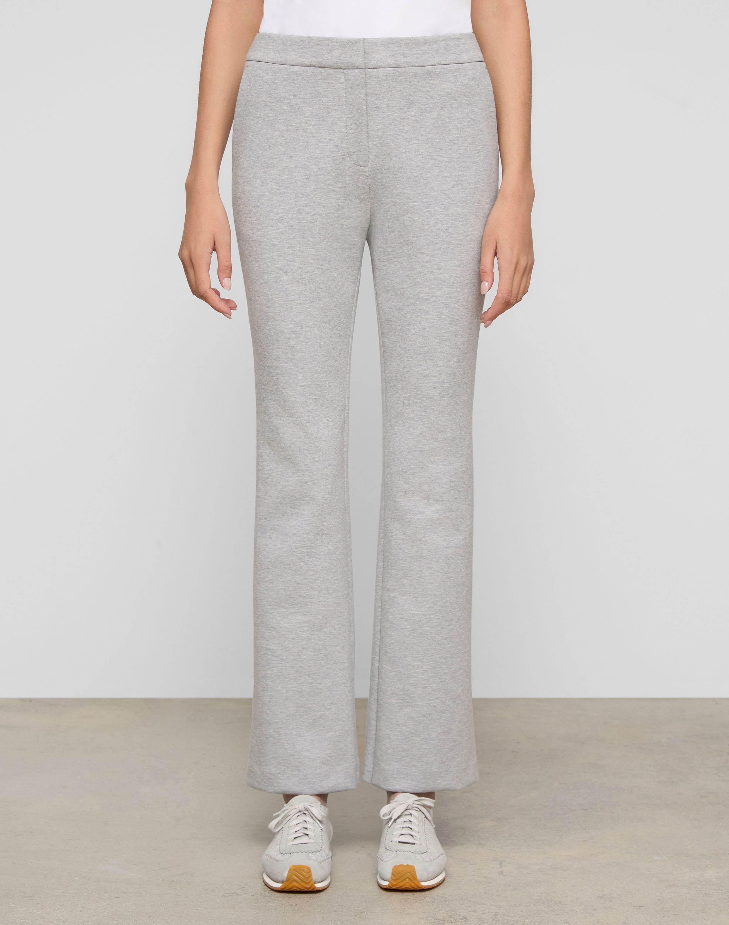 Scuba Mélange Gates Flared Ankle Pant
