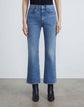 L148 Denim Mott Flared Ankle Jean