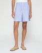 Crinkle Stripe Organic Cotton Riverside Short