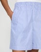 Crinkle Stripe Organic Cotton Riverside Short