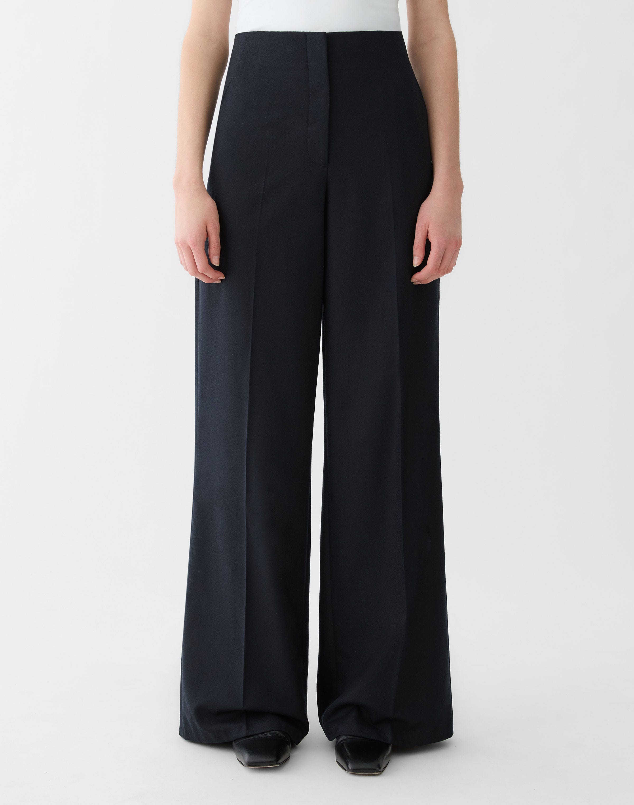 Brushed Responsible Wool Thames Pant
