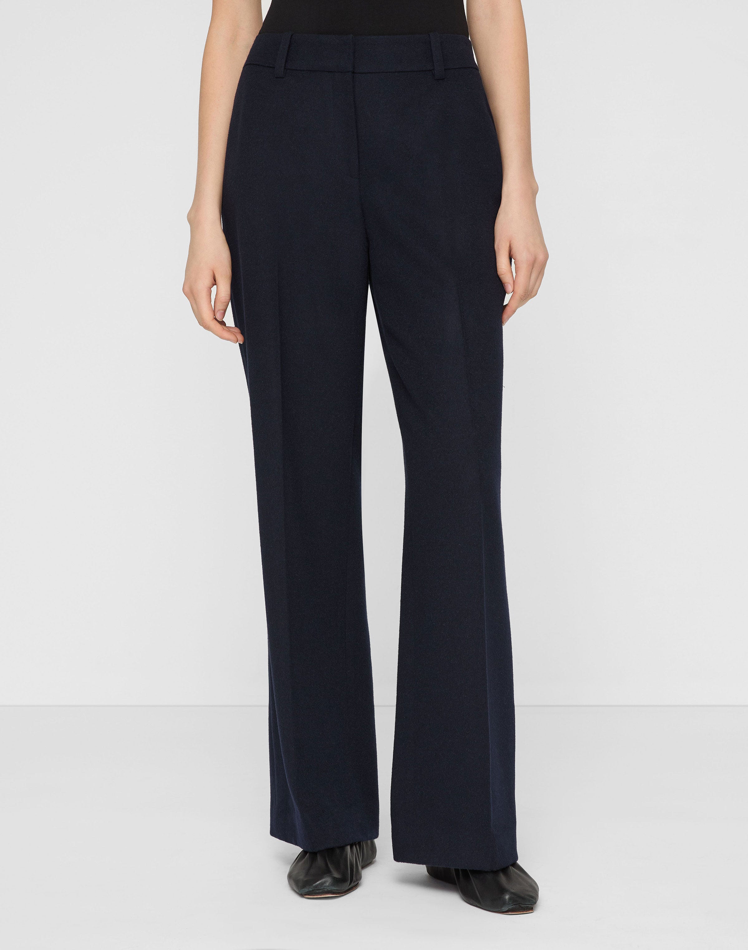 Petite Camel Hair Sullivan Pant