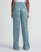 Iridescent Twill Plissé Parkside Pant