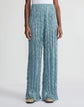 Iridescent Twill Plissé Parkside Pant