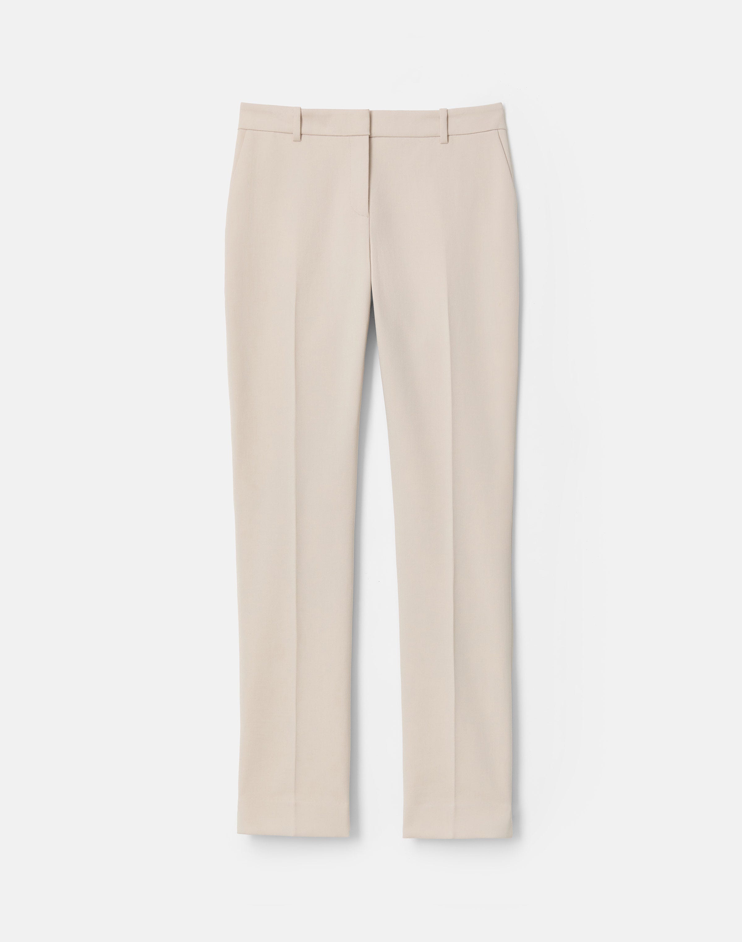 Cotton Double Weave Twill Manhattan Cigarette Pant
