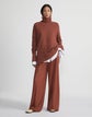 Cashmere Mélange Wyatt Wide Leg Pant