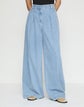 Lightweight Denim Wyatt Wide Leg Jean