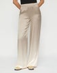 Dip Dye Print Silk Satin Riverside Pant