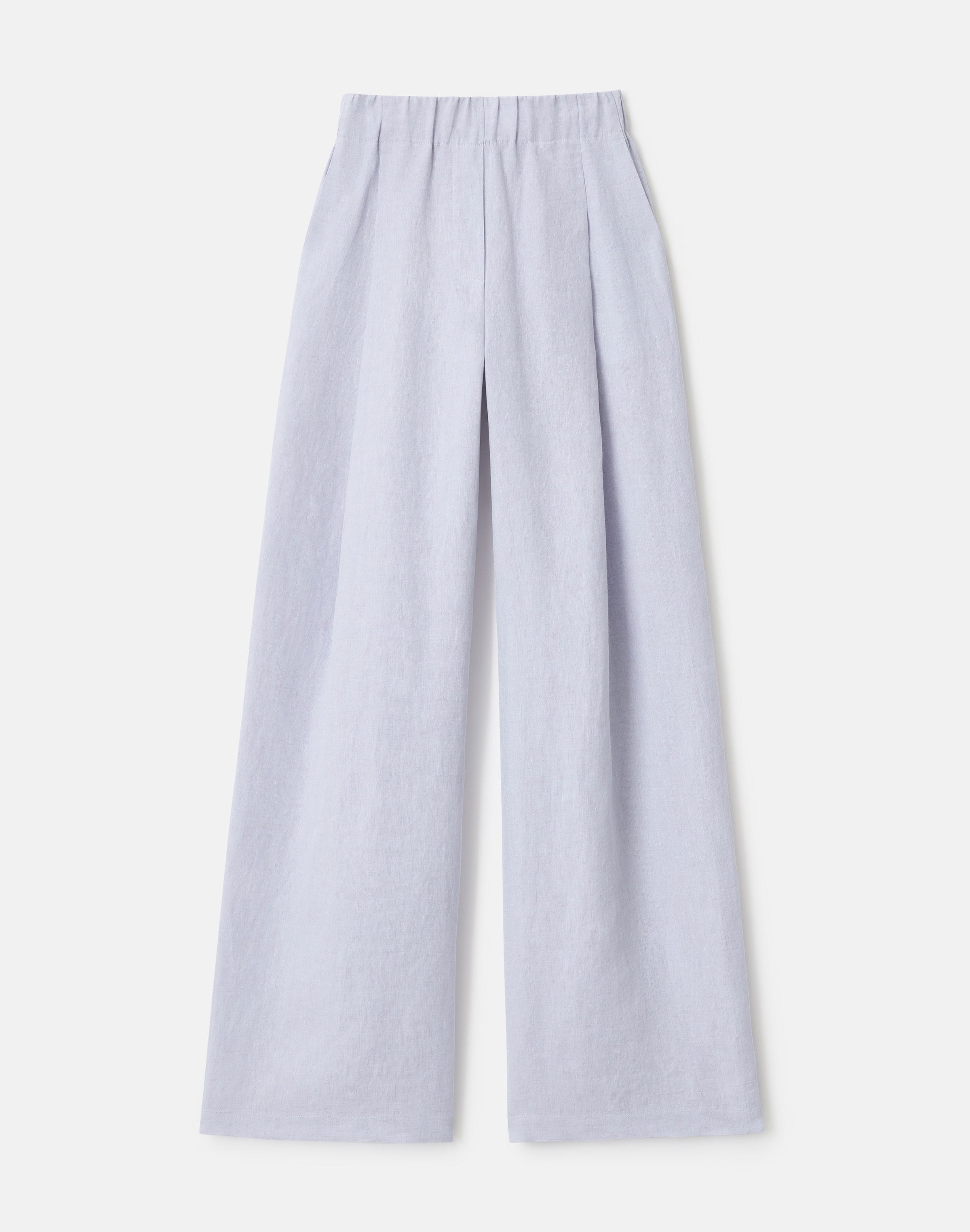 Organic Linen Astor Pleated Wide Leg Pant