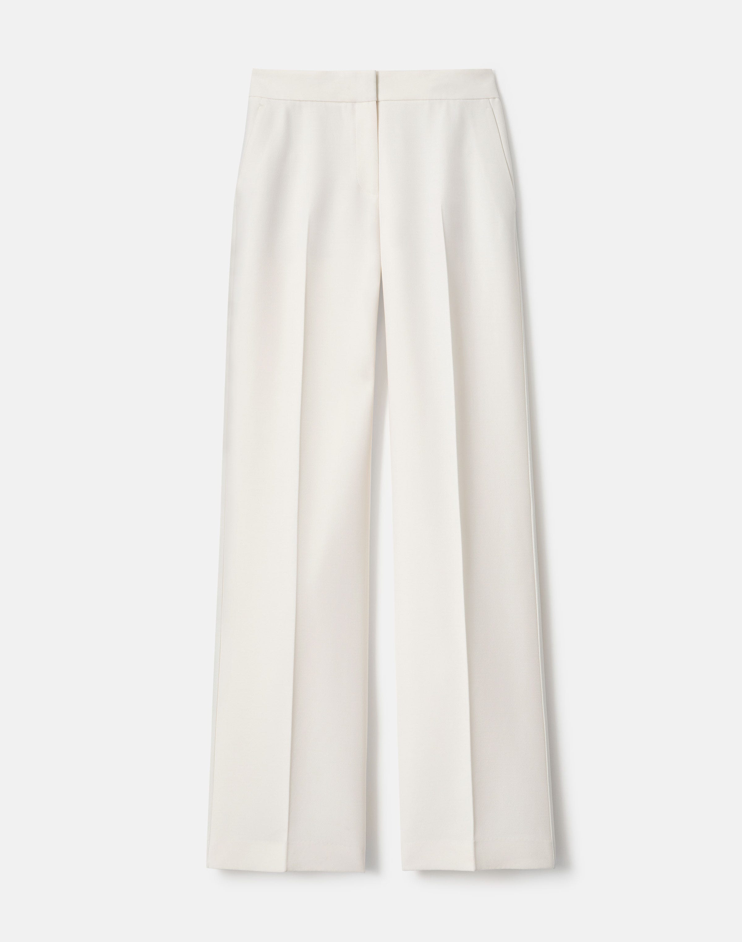 Wool-Silk Crepe Sullivan Tuxedo Pant