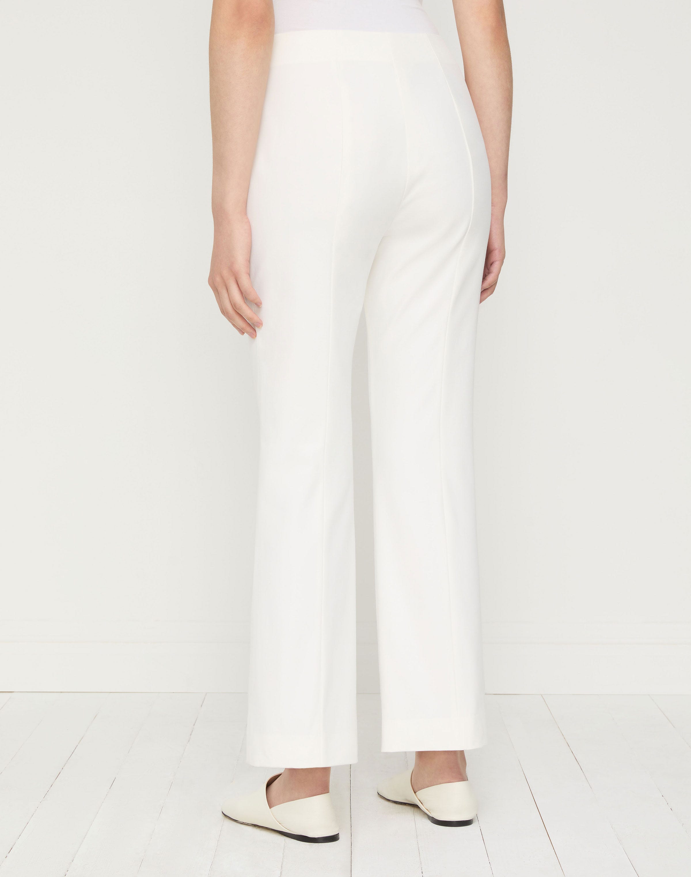 Techno Stretch Twill Vesey Flared Ankle Pant  