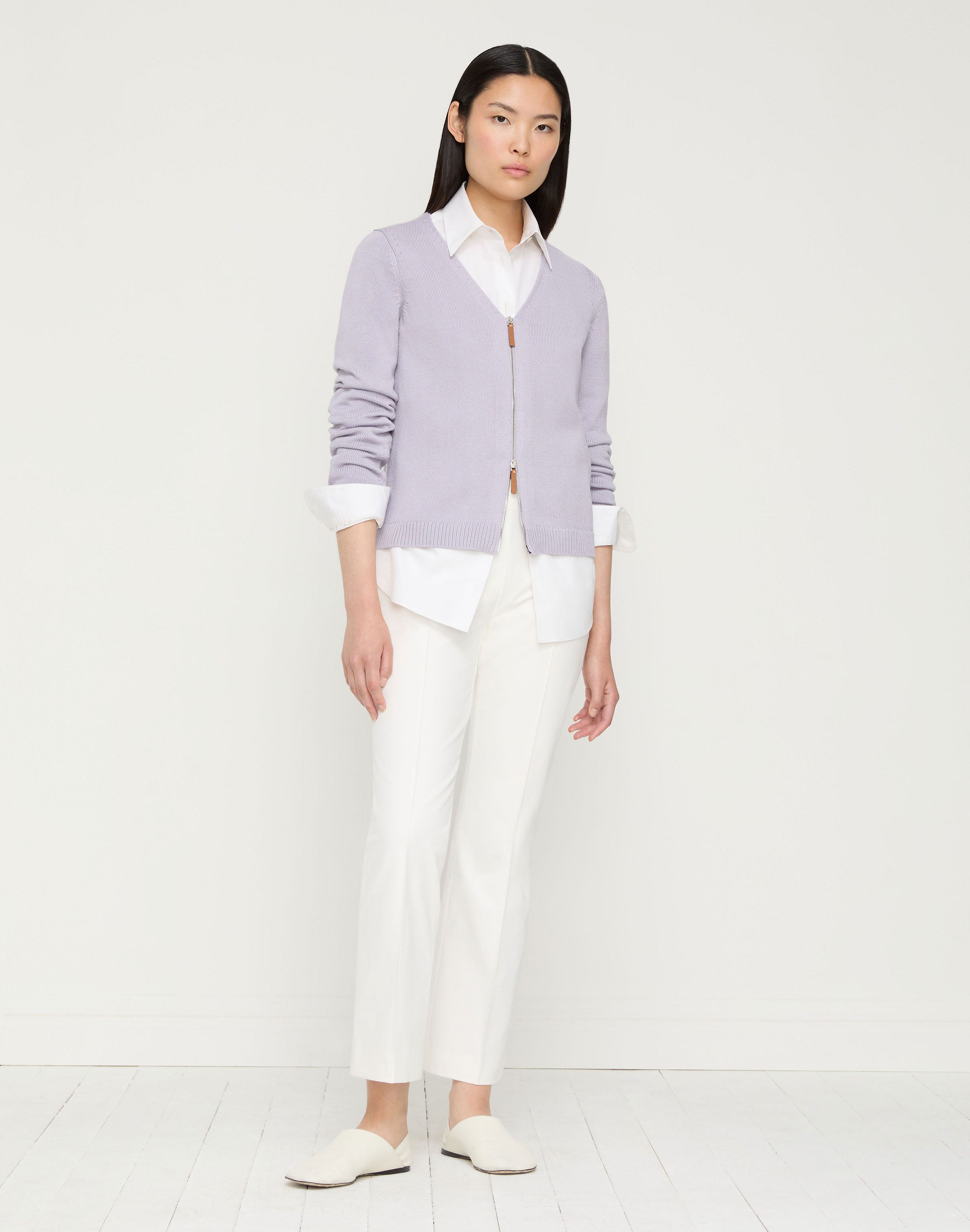 Techno Stretch Twill Vesey Flared Ankle Pant  