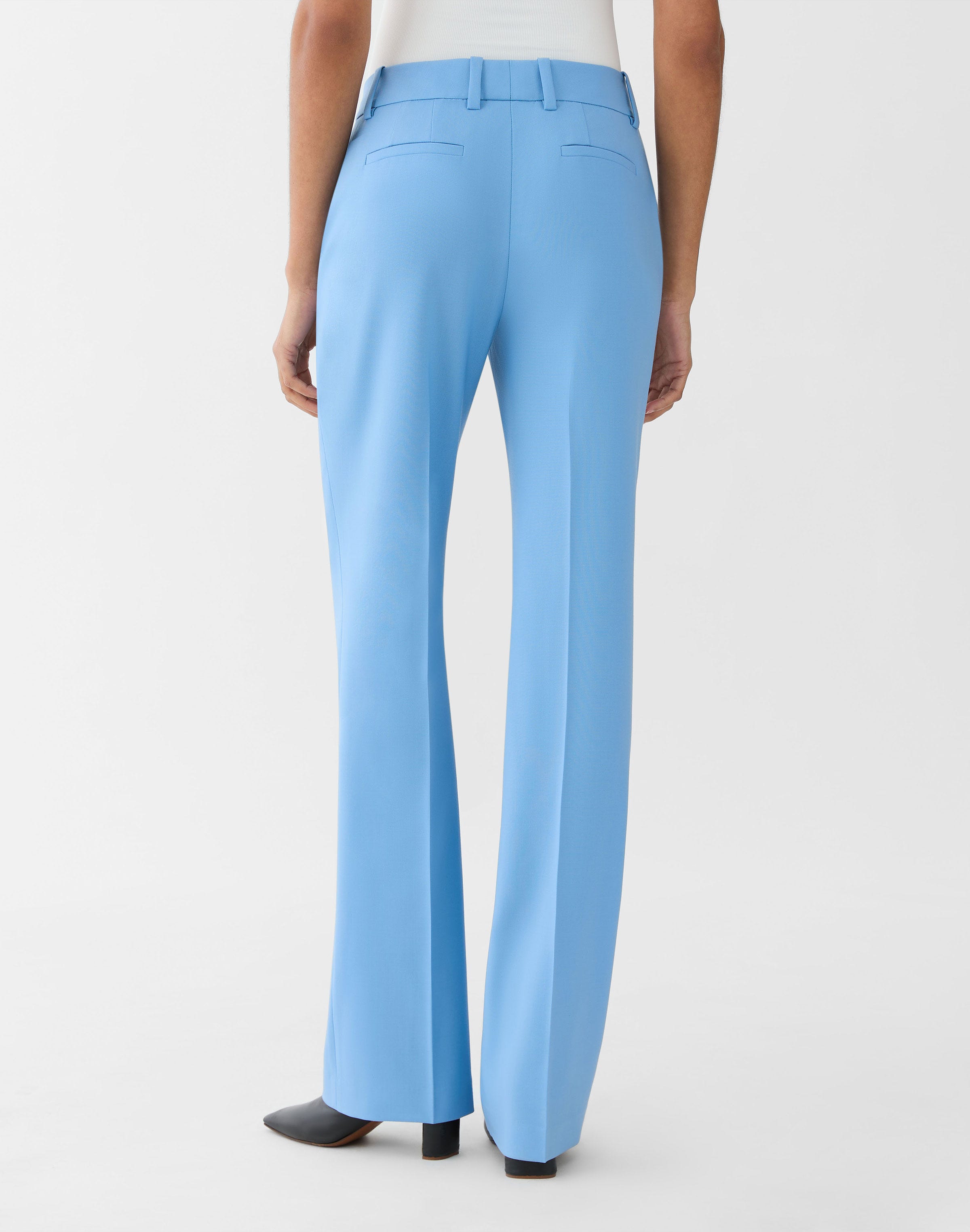Petite Responsible Stretch Wool Reade Straight Pant