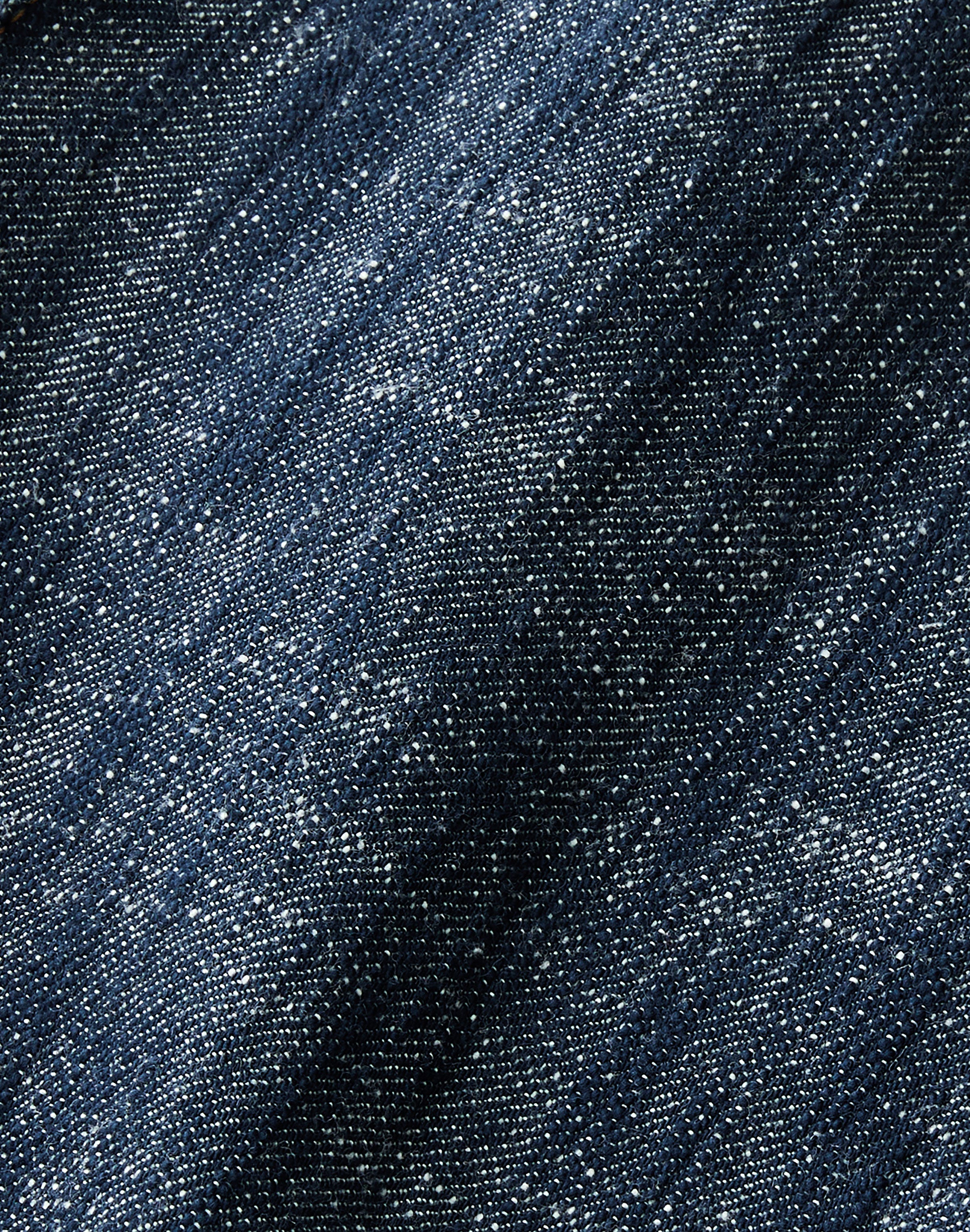 Denim-Effect Twill Reade Flared Pant