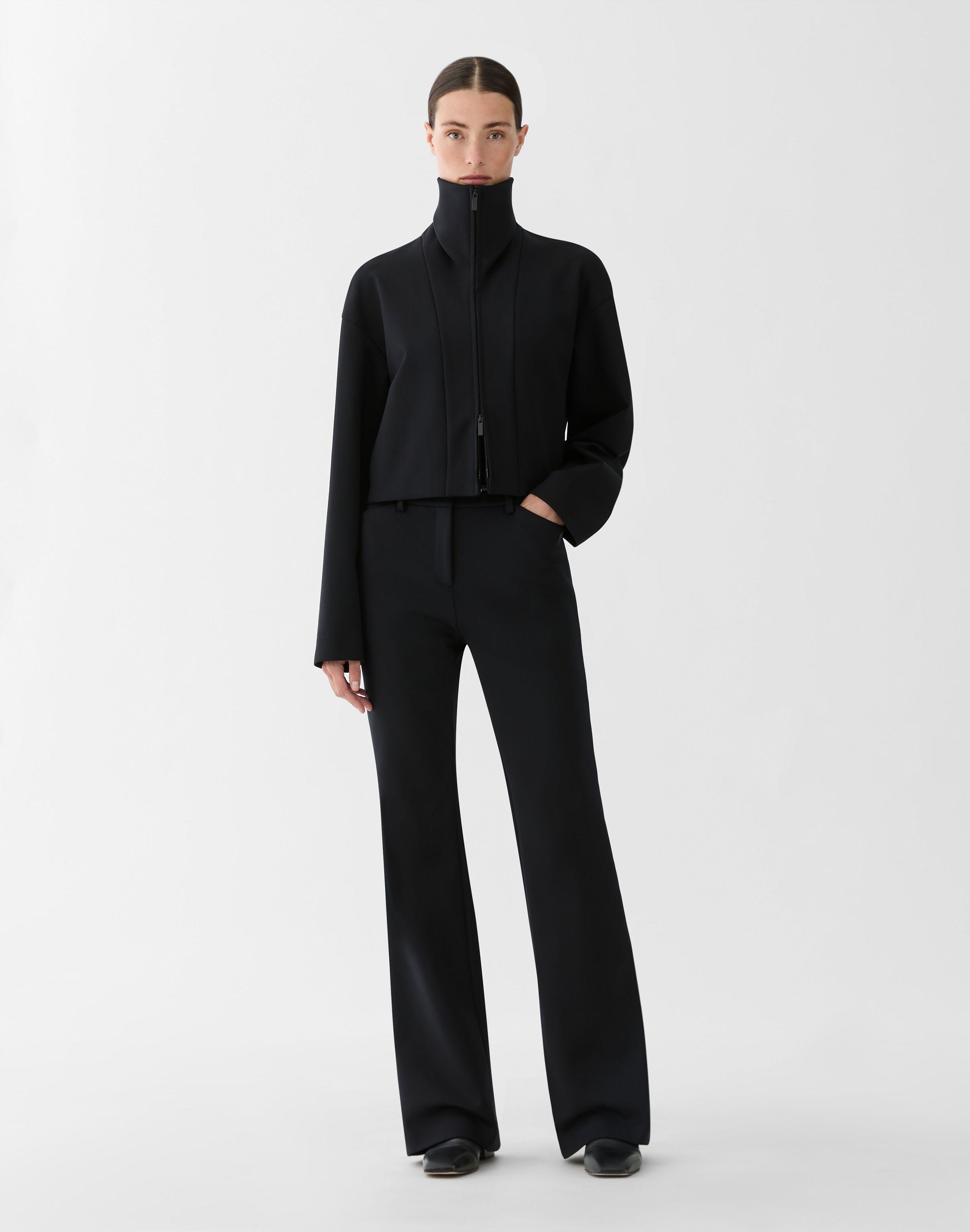 Plus-Size Scuba Reade Flare Pant