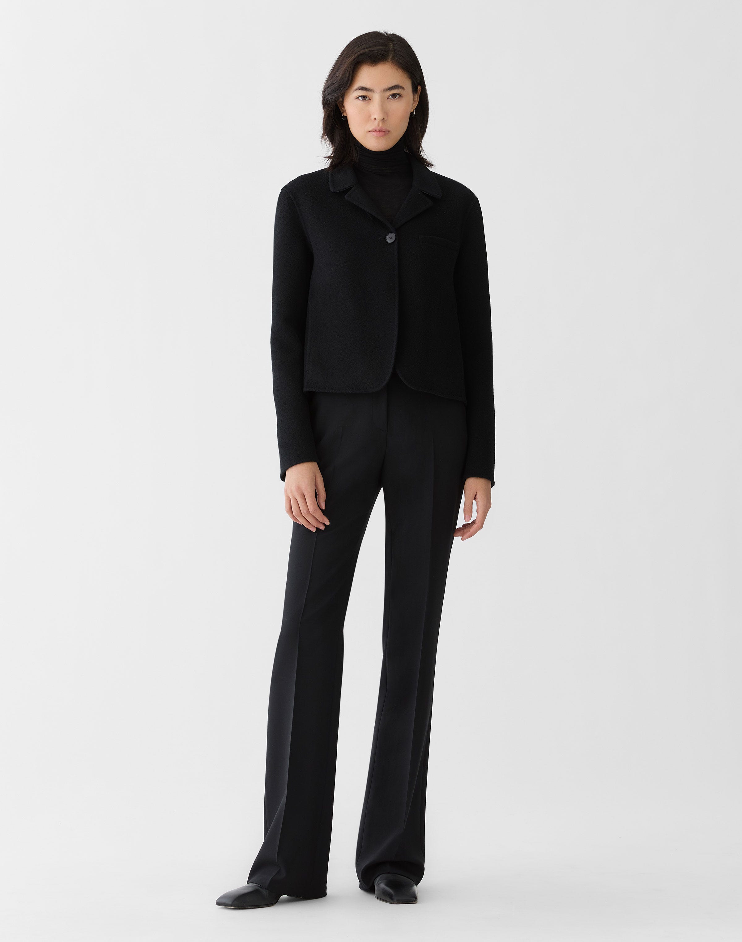 Responsible Stretch Wool Greene Straight Pant