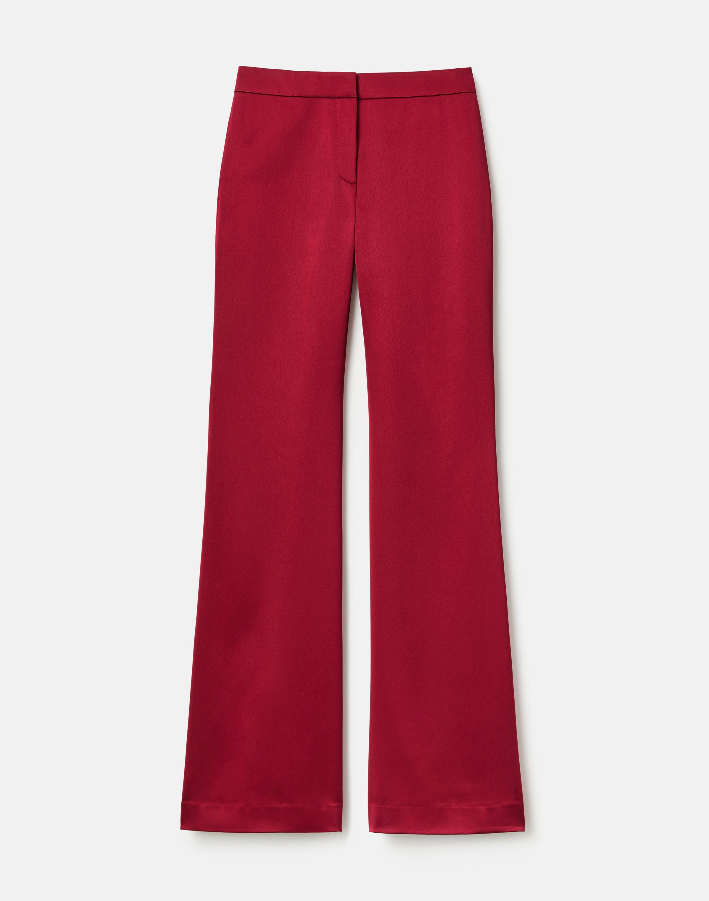 Plus-Size Satin Lafayette Flared Pant