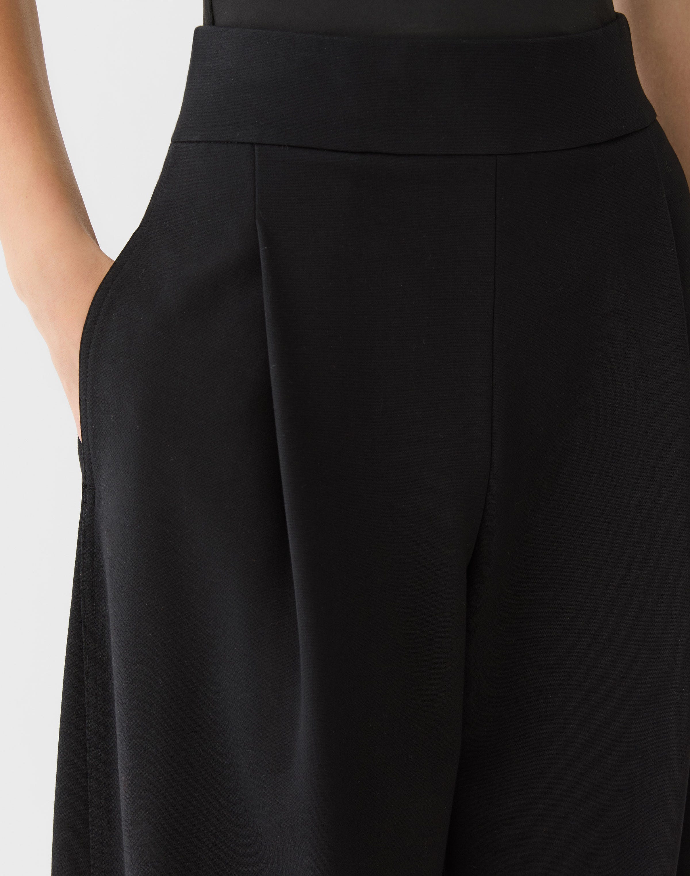 Regenerated Punto Milano Walker Barrel Leg Ankle Pant