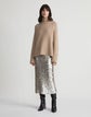 Hand-Placed Paillette Pencil Skirt
