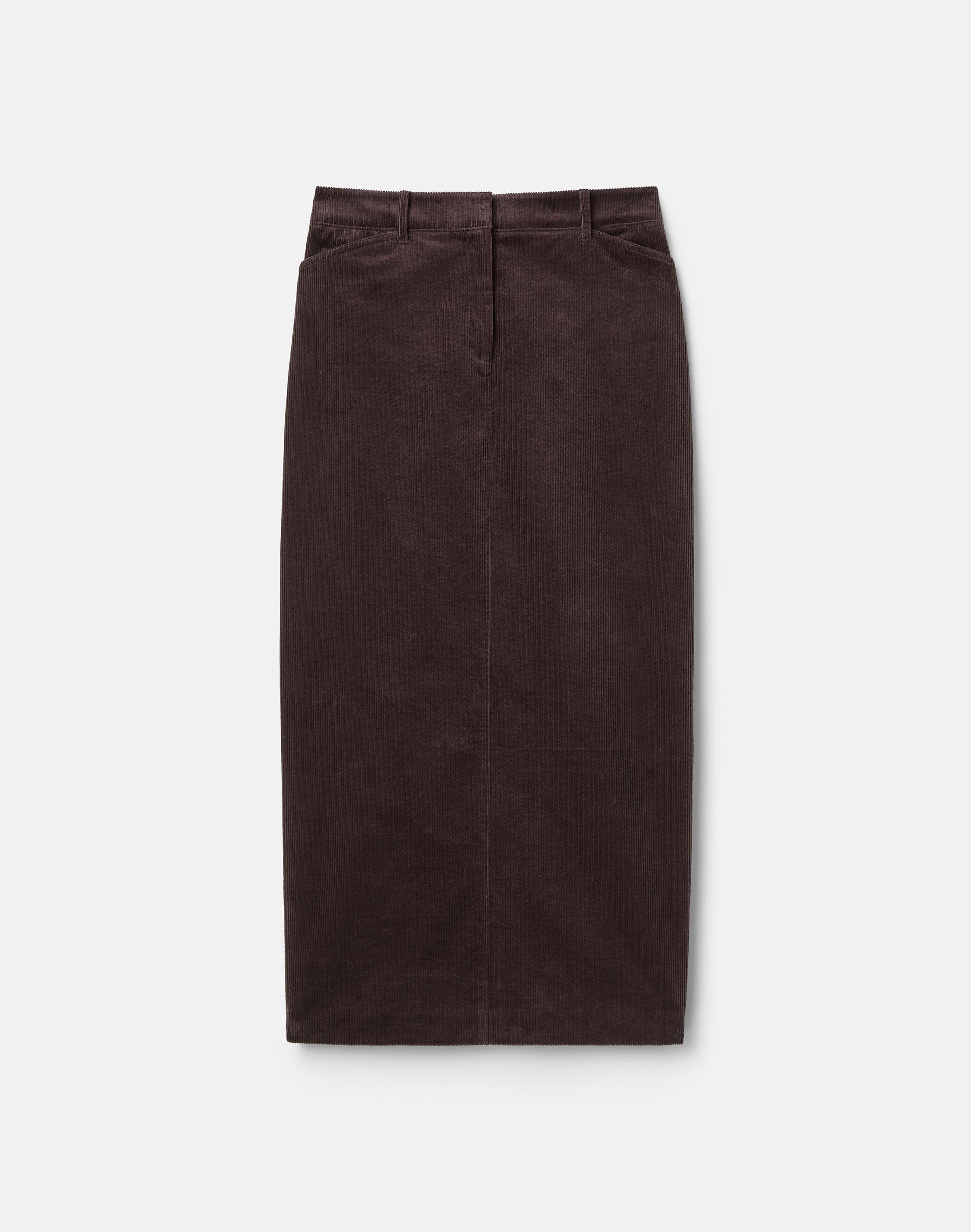 Cotton Corduroy Trouser Skirt