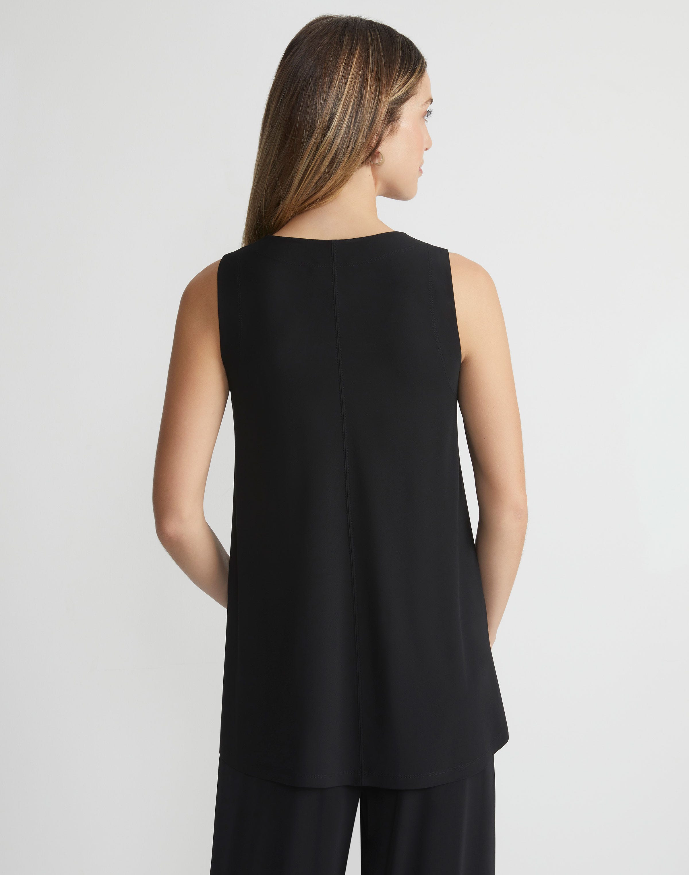 Matte Jersey Scoop Neck Tank