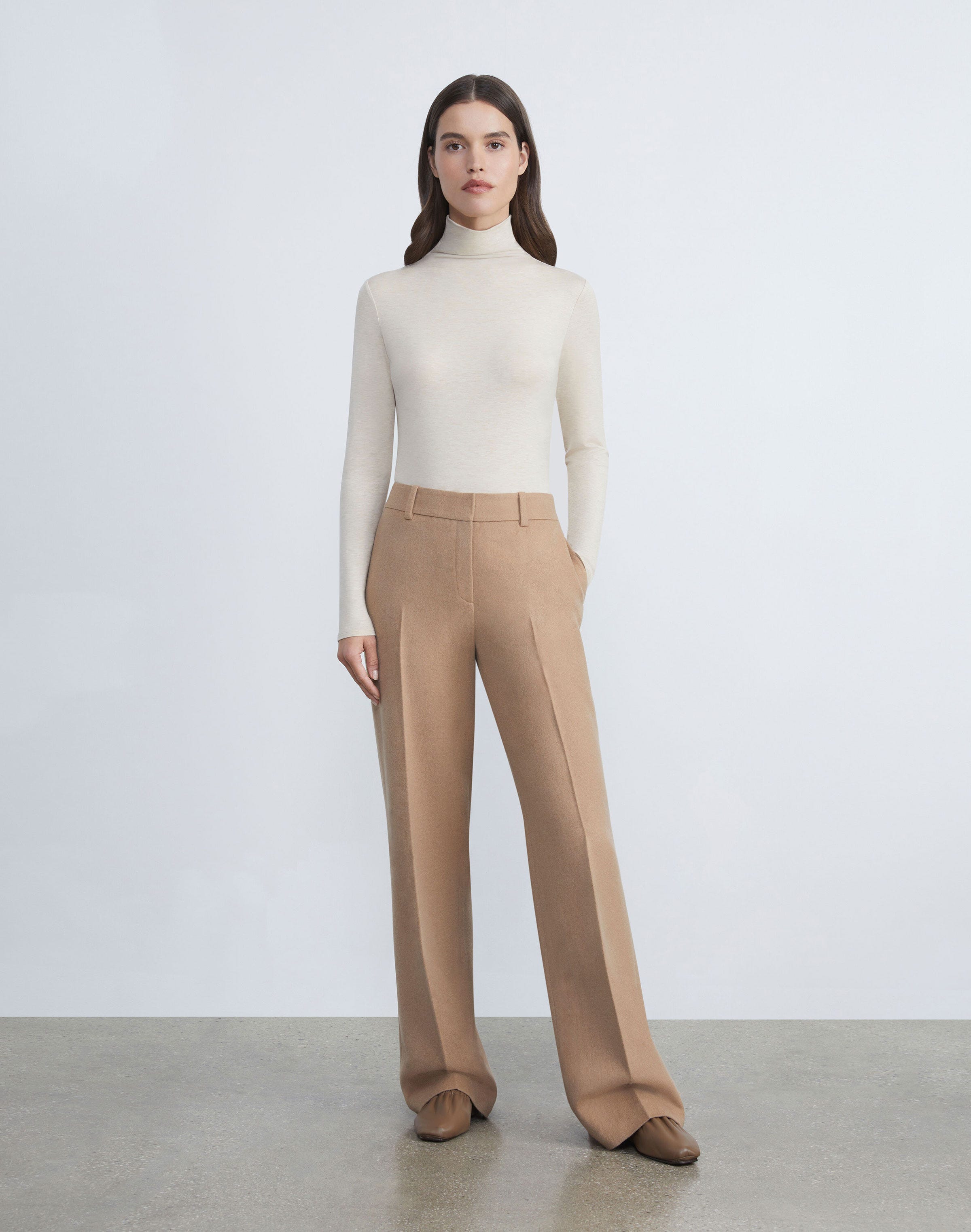 Plus-Size Nouveau Jersey Turtleneck