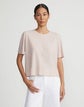 Stripe Cotton Jersey Pocket T-Shirt