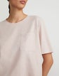 Stripe Cotton Jersey Pocket T-Shirt