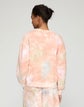 Pastel Hand Dye Cotton French Terry Crewneck Sweatshirt