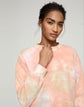 Pastel Hand Dye Cotton French Terry Crewneck Sweatshirt