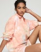 Pastel Hand Dye Cotton French Terry Crewneck Sweatshirt