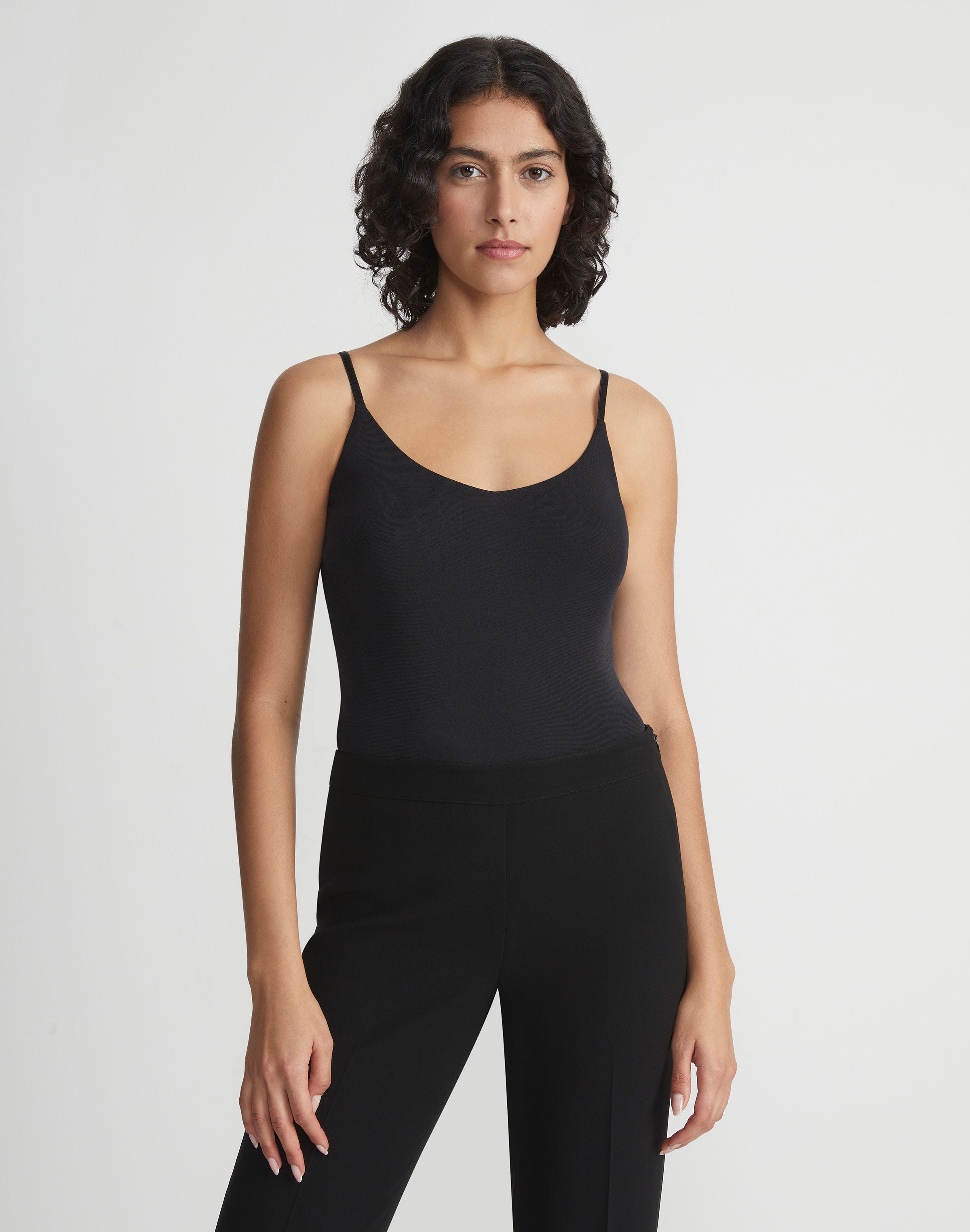 Petite Mesh Jersey Camisole