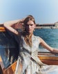 Metallic Baroque Botanical Jacquard Cutaway Vest