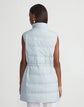 Petite Recycled Tech Stand Collar Down Vest