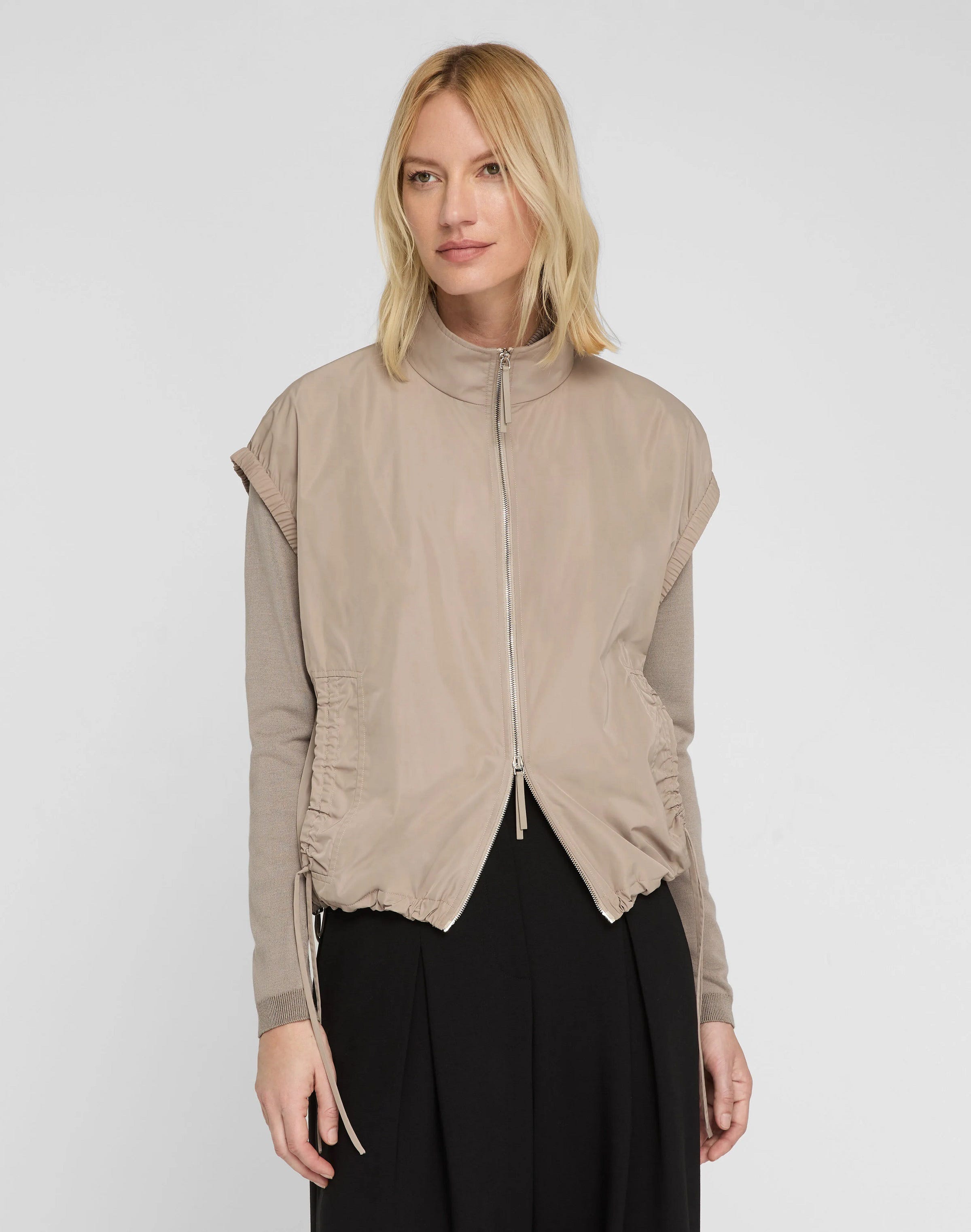 Tech Twill Zip Front Vest
