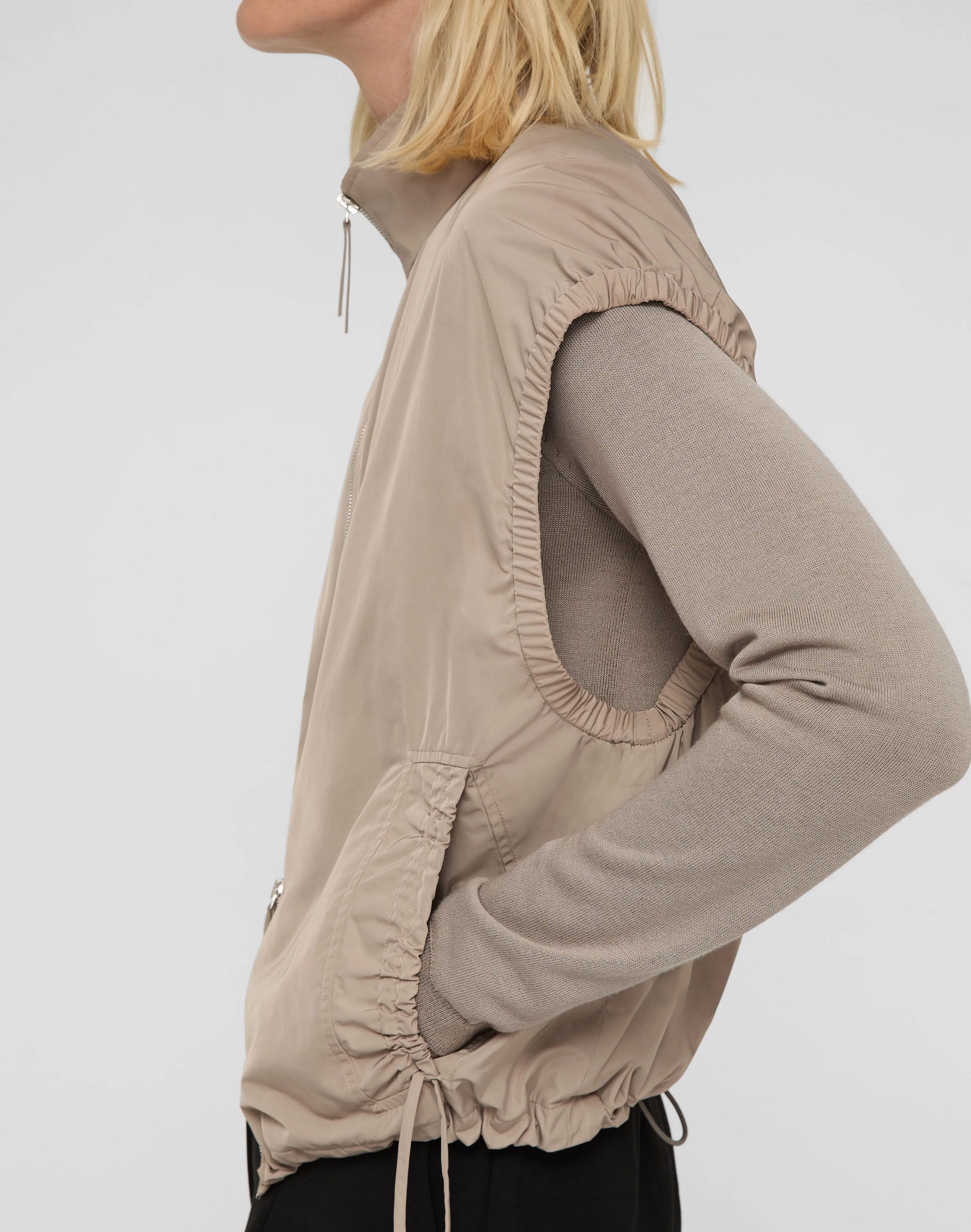 Tech Twill Zip Front Vest