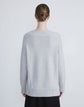 Cashmere Ribbed V-Neck Sweater